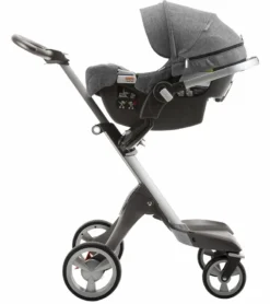Stokke Pipa Infant Car Seat By Nuna - Black Melange -Britax || Graco || Maxi-Cosi Shop stokke pipa infant car seat by nuna black melange 295