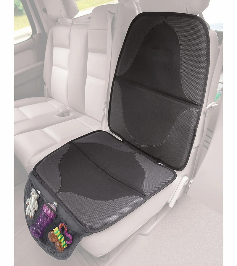 Summer Infant Elite DuoMat Car Seat Protector - Black 2 Summer Infant Elite DuoMat Car Seat Protector - Black - Image 2