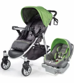 Summer Infant Spectra & Prodigy Travel System - Mod Green