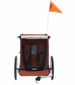 Thule Cadence 2-Seat Bicycle Trailer - Hot Sauce Red 8 Thule Cadence 2-Seat Bicycle Trailer - Hot Sauce Red -Britax || Graco || Maxi-Cosi Shop thule cadence 2 seat bicycle trailer hot sauce red 122