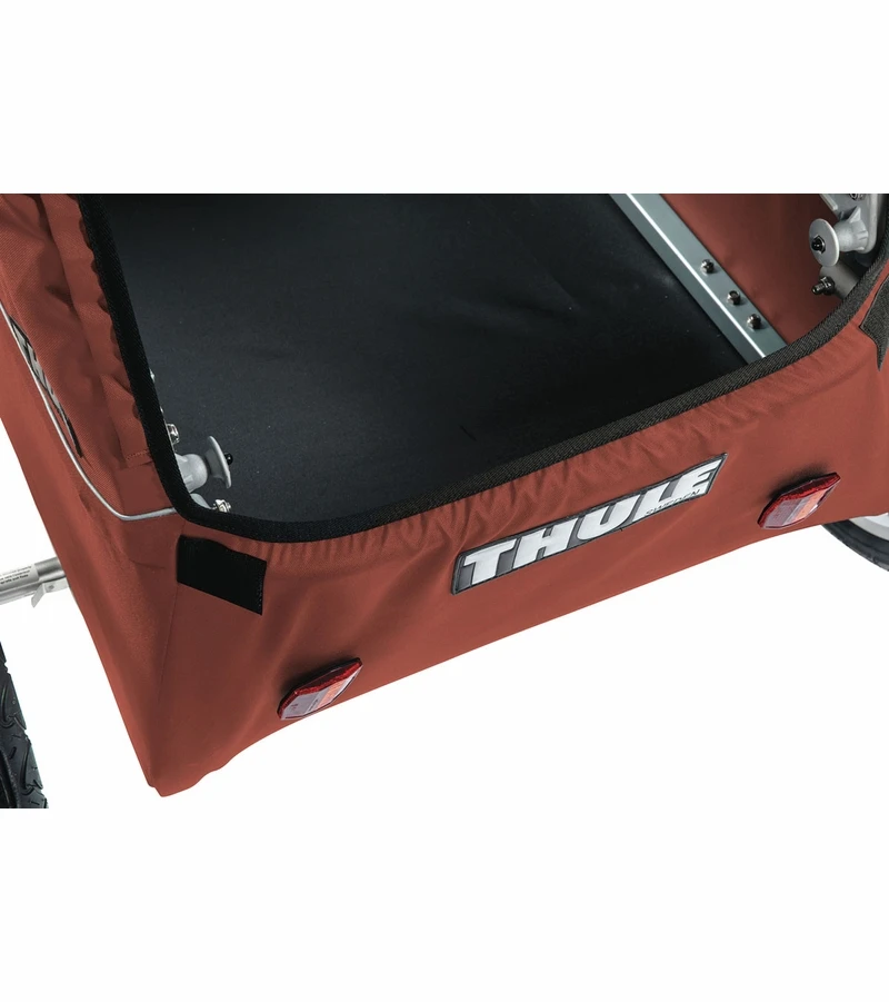 Thule Cadence 2-Seat Bicycle Trailer - Hot Sauce Red 5 Thule Cadence 2-Seat Bicycle Trailer - Hot Sauce Red - Image 5