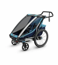 Thule Chariot Cross1 Trailer - Blue 10 Thule Chariot Cross1 Trailer - Blue -Britax || Graco || Maxi-Cosi Shop thule chariot cross1 trailer blue 256