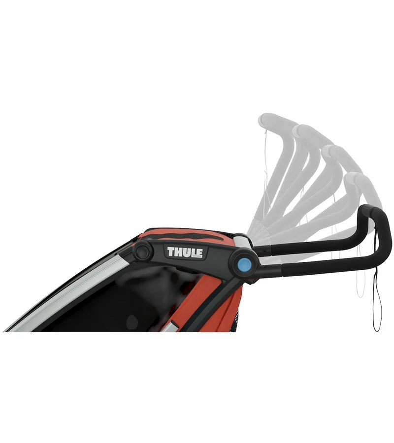 Thule Chariot Cross1 Trailer - Orange 3 Thule Chariot Cross1 Trailer - Orange - Image 3