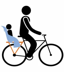 Thule Yepp Maxi EasyFit Rack Mounted Child Bike Seat - Blue 9 Thule Yepp Maxi EasyFit Rack Mounted Child Bike Seat - Blue -Britax || Graco || Maxi-Cosi Shop thule yepp maxi easyfit rack mounted child bike seat blue 121