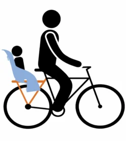 Thule Yepp Maxi EasyFit Rack Mounted Child Bike Seat - Orange 9 Thule Yepp Maxi EasyFit Rack Mounted Child Bike Seat - Orange -Britax || Graco || Maxi-Cosi Shop thule yepp maxi easyfit rack mounted child bike seat orange 100