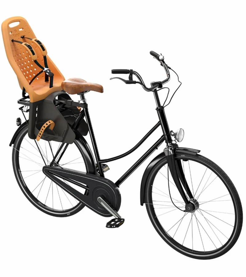 Thule Yepp Maxi EasyFit Rack Mounted Child Bike Seat - Orange 4 Thule Yepp Maxi EasyFit Rack Mounted Child Bike Seat - Orange - Image 4
