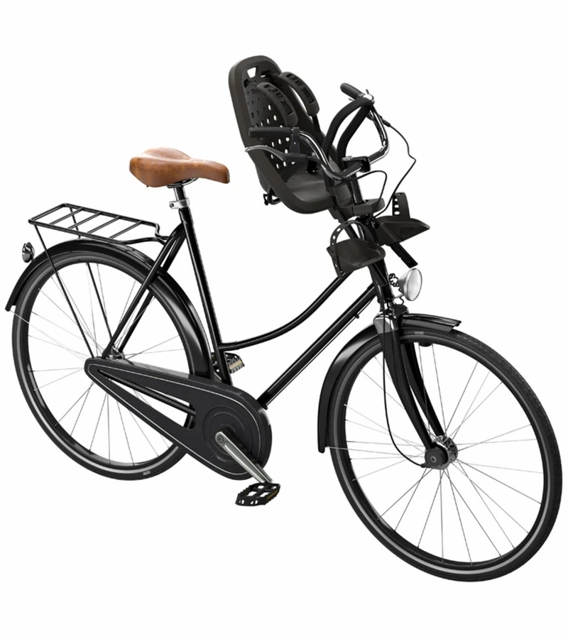 Thule Yepp Mini Front Mounted Child Bike Seat - Black 4 Thule Yepp Mini Front Mounted Child Bike Seat - Black - Image 4