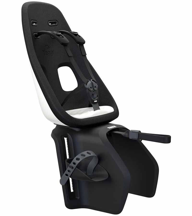 Thule Yepp Nexxt Maxi Rack Mounted Child Bike Seat - Snow White 1 Thule Yepp Nexxt Maxi Rack Mounted Child Bike Seat - Snow White