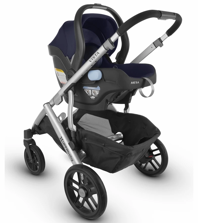 UPPAbaby 2017 / 2018 MESA Infant Car Seat - Taylor (Indigo) OPEN BOX RETURN 4 UPPAbaby 2017 / 2018 MESA Infant Car Seat - Taylor (Indigo) OPEN BOX RETURN - Image 4