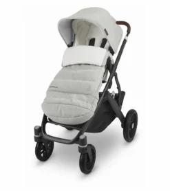UPPAbaby CozyGanoosh Footmuff - Anthony (White And Grey Chenille)