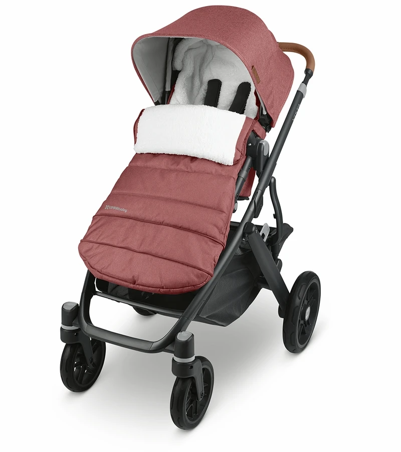 UPPAbaby CozyGanoosh Footmuff - Lucy (Rosewood Melange) 2 UPPAbaby CozyGanoosh Footmuff - Lucy (Rosewood Melange) - Image 2