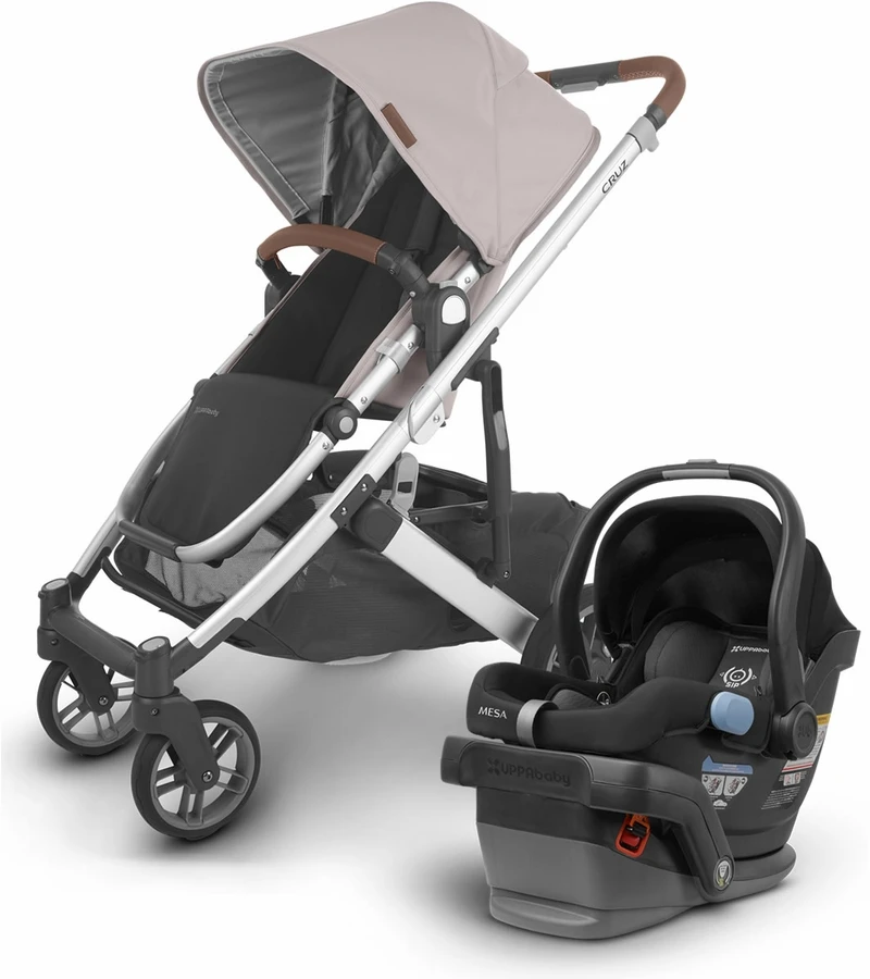 UPPAbaby Cruz V2 + Mesa Travel System Bundle - Alice/Jake 1 UPPAbaby Cruz V2 + Mesa Travel System Bundle - Alice/Jake