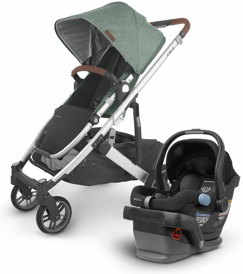 UPPAbaby Cruz V2 + Mesa Travel System Bundle - Emmett/Jake 1 UPPAbaby Cruz V2 + Mesa Travel System Bundle - Emmett/Jake