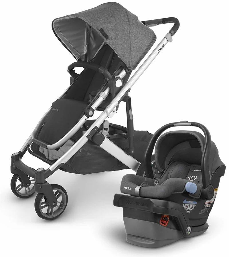 UPPAbaby Cruz V2 + Mesa Travel System Bundle - Jordan/Jordan 1 UPPAbaby Cruz V2 + Mesa Travel System Bundle - Jordan/Jordan
