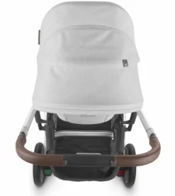 UPPAbaby Cruz V2 + Mesa Travel System Bundle - Bryce/Bryce 9 UPPAbaby Cruz V2 + Mesa Travel System Bundle - Bryce/Bryce -Britax || Graco || Maxi-Cosi Shop uppababy cruz v2 stroller bryce white marl silver chestnut leather 33