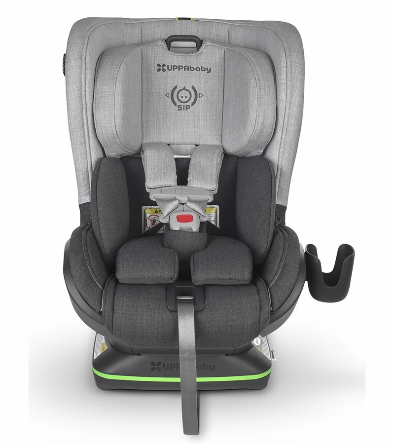 UPPAbaby KNOX Convertible Car Seat - Jordan (Charcoal Melange Wool With Citron Accent) 2 UPPAbaby KNOX Convertible Car Seat - Jordan (Charcoal Melange Wool With Citron Accent) - Image 2