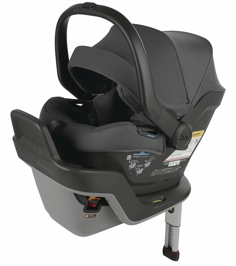 UPPAbaby MESA MAX Infant Car Seat With Load Leg And Anti-Rebound Bar - Greyson (Charcoal Melange / Merino Wool) 1 UPPAbaby MESA MAX Infant Car Seat With Load Leg And Anti-Rebound Bar - Greyson (Charcoal Melange / Merino Wool)