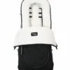 Valco Deluxe Footmuff - White Fleece