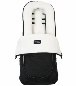Valco Deluxe Footmuff - White Fleece