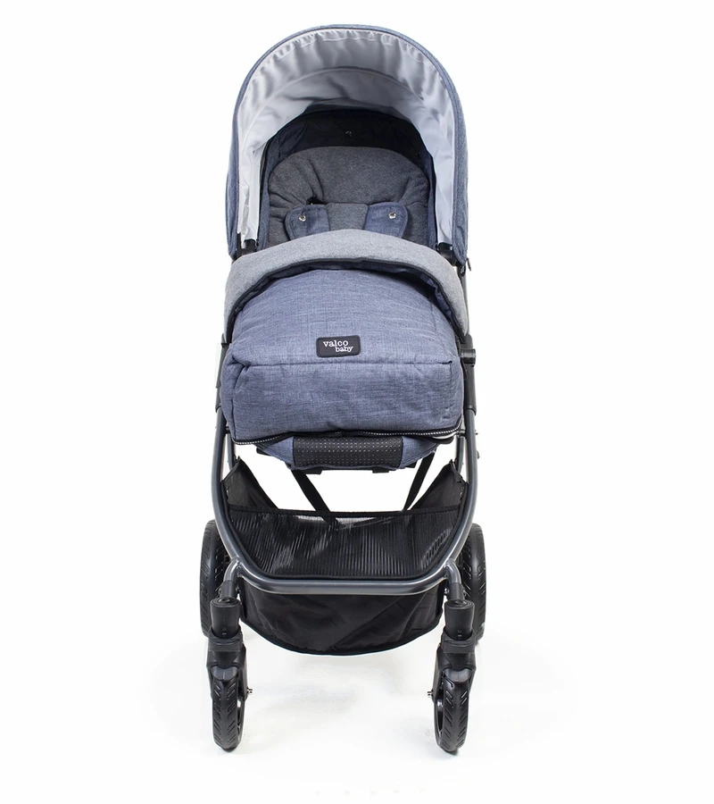 Valco Universal Snug Footmuff - Denim 2 Valco Universal Snug Footmuff - Denim - Image 2