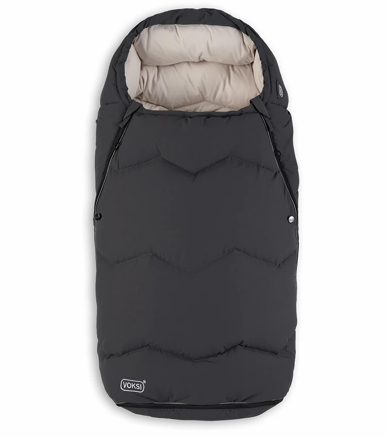 Voksi Urban Footmuff - Grey / Cream 1 Voksi Urban Footmuff - Grey / Cream