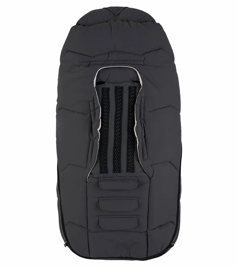 Voksi Urban Footmuff - Grey / Cream 3 Voksi Urban Footmuff - Grey / Cream - Image 3