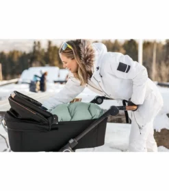 Voksi Urban Footmuff - Grey / Cream 11 Voksi Urban Footmuff - Grey / Cream -Britax || Graco || Maxi-Cosi Shop voksi urban footmuff grey cream 165