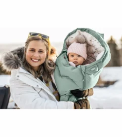 Voksi Urban Footmuff - Pine Green / Cream 10 Voksi Urban Footmuff - Pine Green / Cream -Britax || Graco || Maxi-Cosi Shop voksi urban footmuff pine green cream 138