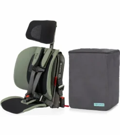 WAYB Pico Forward Facing Travel Car Seat + Travel Bag - Woodland (Albee Exclusive Color, 2020 Model)